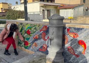 Natale: Medicina solidale e Fonte d’Ismaele a Roma, inaugurano con i bambini un mosaico segno di speranza nelle periferie